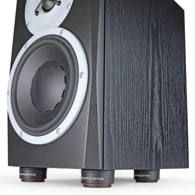 IsoAcoustics Iso-Puck Series Acoustic Isolators (Iso-Puck Mini, 6 lbs max/Unit, 8-Pack)