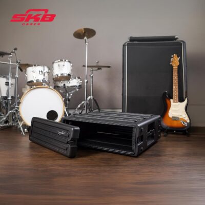 71lSQjI94mL. AC SL1500 SKB 3U Roto Rack Case – Durable Polyethylene Gear Protector, Stackable, Waterproof with Twist Latches & Rubber Feet for Musicians, Black
