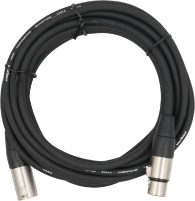 Shure MV7X XLR Podcast Microphone with XLR Cable – Dynamic Mic for Podcasting & Vocal Recording, Voice-Isolating Technology, All Metal Construction, Mic Stand Compatible, Optimized Frequency – Black