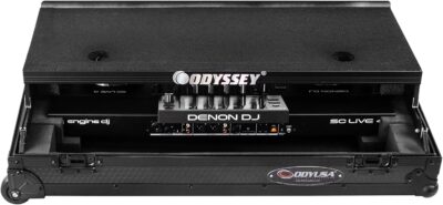 Denon DJ SC LIVE 4 I-Board Flight Case with Glide Style Laptop Platform