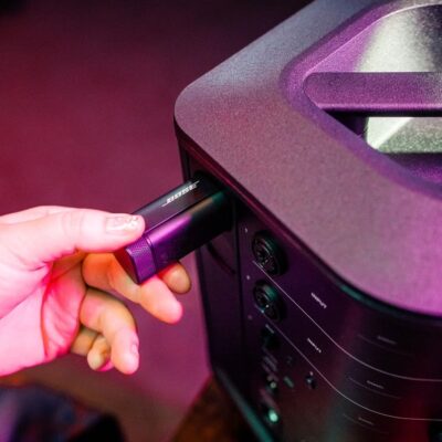 Bose XLR Wireless Mic/Line Transmitter for S1 Pro+ PA System, Black