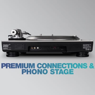 Reloop RP-7000 MK2 Professional Upper Torque Turntable System, Silver