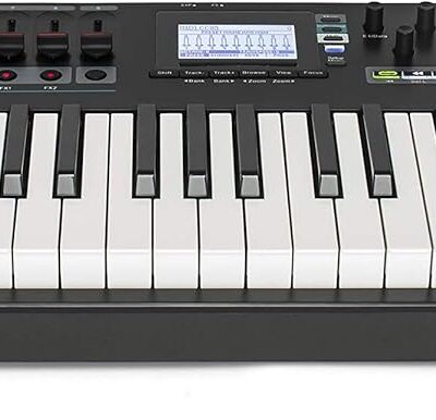 Nektar Panorama T4 MIDI Controller Keyboard Bundle with Keyboard Stand and Accessories
