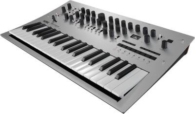 71nd Y1DgAL. AC SL1500 Korg minilogue 37-key Polyphonic Analog Synthesizer w/ 16-step Sequencer, 4 Voices and OLED Oscilloscope (MINILOGUE)