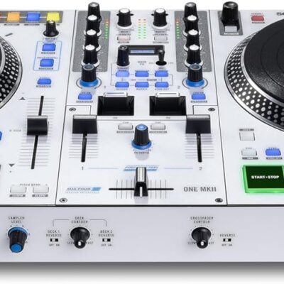 RANE ONE MKII Motorized Serato DJ Pro Controller with 2 Decks, Internal FX, Deep Stems Control for Scratch DJs, Clubs and Events