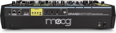 MOOG Grandmother Semi-Modular Analog Keyboard Synthesizer with 32 Keys, Built-In Arpeggiator, Sequencer and Spring Reverb Tank
