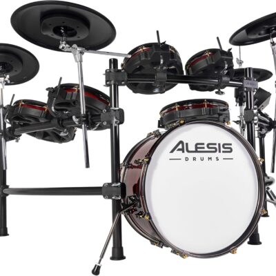 Alesis Strata Prime Electric Drum Set with Touch Screen, Triple-Zone ARC Cymbals, Active Magnetic Hi-Hat Controller, Dual-Zone Mesh Heads, 20 Kick, 215,000 Multi-Channel Samples