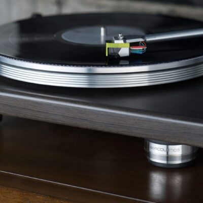 71oPBsOJz4L. AC SL1500 IsoAcoustics Orea Series Audio Equipment Isolators (Bronze – 8 lbs Max/pc)