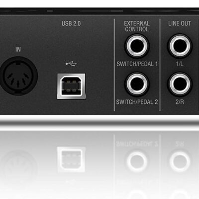 IK Multimedia AXE I/O SOLO premium 2-in 3-out 24-bit, 96 kHz USB audio interface for Mac/PC with advanced guitar tone shaping, Hi-Z re-amp out and massive AmpliTube and TONEX software bundle
