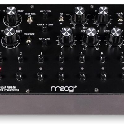 MOOG DFAM Semi-Modular Analog Percussion Synthesizer with 8 Step Sequencer, 24-Point Patch Bay