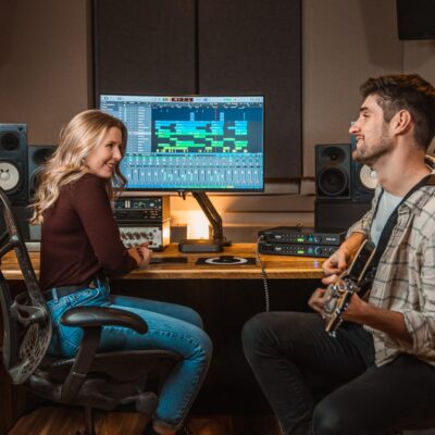 71pdupRDZL. AC SL1500 Audient EVO SP8 8-Channel Mic Pre Expansion with 8 ADAT Inputs/8 ADAT Outputs, for the Musician, Producer, or Engineer — Includes 8 EVO Microphone Preamps with Smartgain