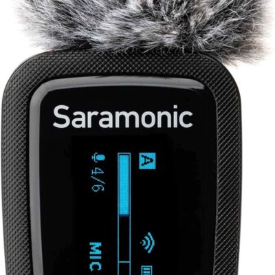 Saramonic Blink 500 Pro X B2 Wireless Microphone for iPhone, 2-Person Wireless 2.4GHz Clip-On Microphone System with Lavaliers for Cameras, Mobile & More, Black