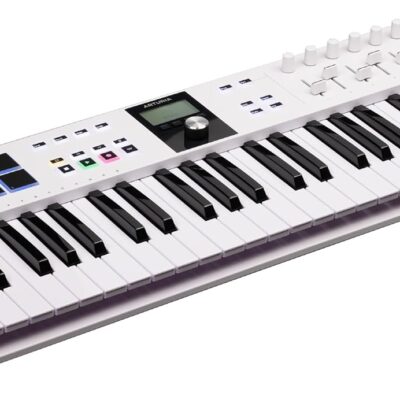Arturia KeyLab Essential mk3 — 49 Key USB MIDI Keyboard Controller with Analog Lab V Software Included