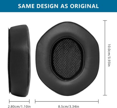 71qWi3jZ3NL. AC SL1500 GVOEARS Ear Pads Replacement for V-Moda Crossfade 3 Wireless Crossfade M-100 Master Crossfade 2 Wireless Crossfade Wireless Crossfade M-100 Crossfade LP2 / LP, with Protein Leather Memory Foam