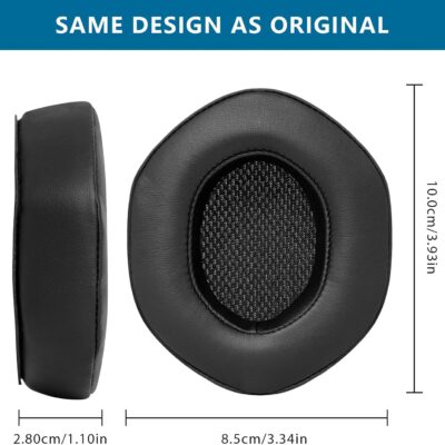 71qWi3jZ3NL. AC SL1500 GVOEARS Ear Pads Replacement for V-Moda Crossfade 3 Wireless Crossfade M-100 Master Crossfade 2 Wireless Crossfade Wireless Crossfade M-100 Crossfade LP2 / LP, with Protein Leather Memory Foam