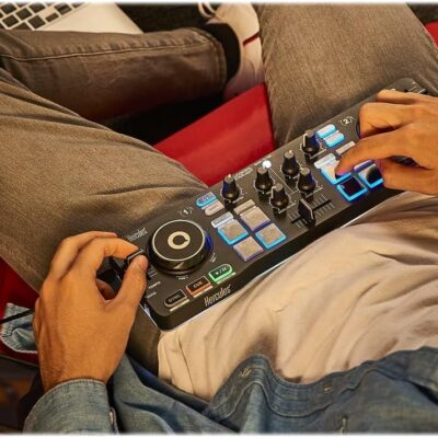 71qcvD3VRdL. AC SL1200 Hercules Starlight DJ Control Controller (4780884)