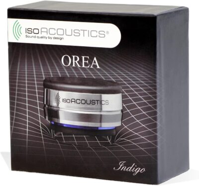 71rP6pO0zMS. AC SL1500 IsoAcoustics Orea Series Audio Equipment Isolators (Indigo – 16 lbs Max/pc)