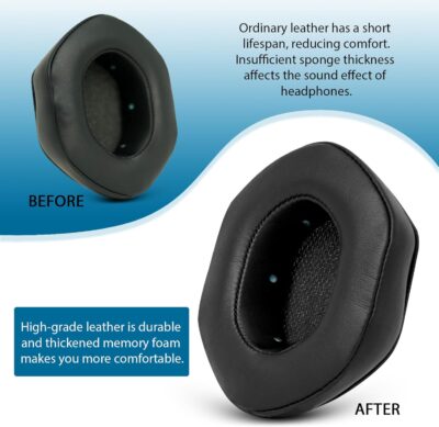 71rVk2Yl L. AC SL1500 GVOEARS Ear Pads Replacement for V-Moda Crossfade 3 Wireless Crossfade M-100 Master Crossfade 2 Wireless Crossfade Wireless Crossfade M-100 Crossfade LP2 / LP, with Protein Leather Memory Foam