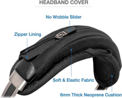 Headband Cushion Cover Compatible with Ultrasone Edition, Signature, PRO, HiFi Version, Edition 5 8 10 11 15, Pro DJ1 480i 780i 550 580i 750 1480i 2500 2900 Headphone, with Hanging Loop