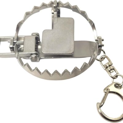 71sCJblXZeS. AC SL1500 Trappy – The Original MINI Bear Trap Keychain That Works – DESTROY Chips and Crackers!