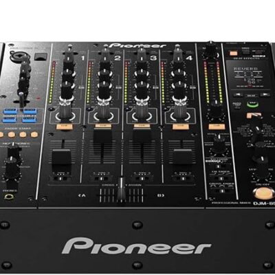 Pioneer DJM-450 2-Channel DJ Mixer with XDJ-1000MK2 Digital Performance DJ Media Player (Pair)