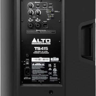 71sgEH74dbL. AC SL1500 ALTO TS415 2500W 15 Powered PA Speaker with 3 Channel Mixer, Bluetooth Streaming, Wireless Loudspeaker Linking, DSP App