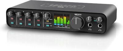 MOTU M6 6×4 USB-C Audio Interface with Studio-Quality Sound