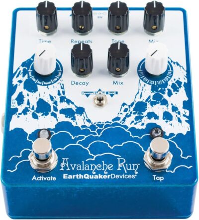 71t7xyKK90L. AC SL1000 EarthQuaker Devices Avalanche Run Stereo Reverb & Delay with Tap Tempo Guitar Effects Pedal