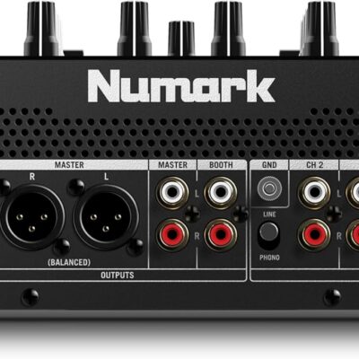 Numark Scratch | Two-Channel DJ Scratch Mixer for Serato DJ Pro (included) With Innofader Crossfader, DVS license, 6 Direct Access Effect Selectors, Performance Pads and 24-Bit Sound Quality