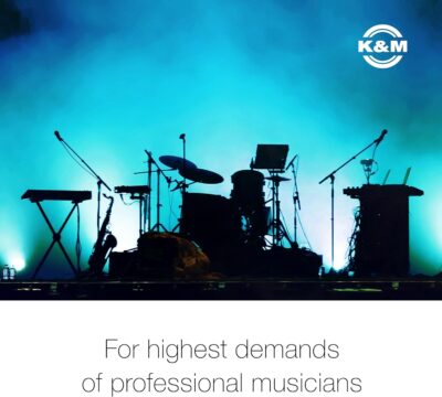 K&M Konig & Meyer 18810.015.55 Table Style Keyboard Stand Omega – Sturdy Height Adjustable Frame – Folds Flat Portable – Fits Piano and Electric Keyboards – For Adult and Youth Musicians – Black