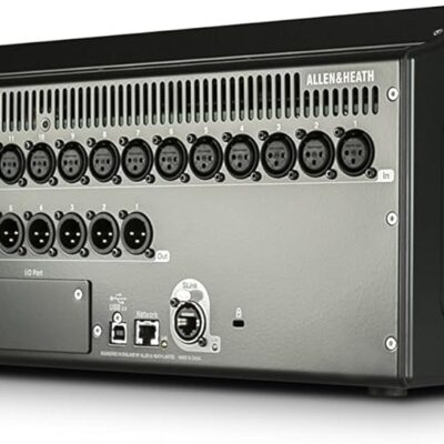 Allen & Heath SQ-6 Digital Mixer, 48 Input Channels, 7 Colour Touchscreen, 24 Onboard Preamps, 25 Faders, 16 SoftKeys AES Digital Output