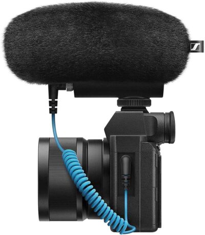 Sennheiser MKE 400 Camera-Mount Shotgun Microphone (2nd Generation) Bundle with Compact Tabletop Tripod and Smartphone Tripod Mount