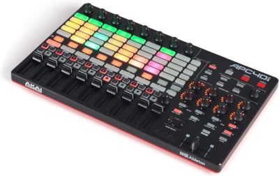 71uc4nazzL. AC SL1500 Akai Professional APC40 MKII – USB MIDI Controller for 1 to 1 Mapping with Ableton Live Lite with 5×8 Clip Launch Matrix, Knobs and Faders, Pro Software Suite Included