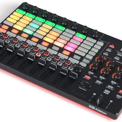 71uc4nazzL. AC SL1500 Akai Professional APC40 MKII – USB MIDI Controller for 1 to 1 Mapping with Ableton Live Lite with 5×8 Clip Launch Matrix, Knobs and Faders, Pro Software Suite Included