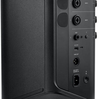 Bose S1 Pro+ All-in-One PA Speaker – Powered, Wireless PA System, Multiple Positioning Options, Ergonomic Carry Handle, Up to 11 Hours of Playtime, Black