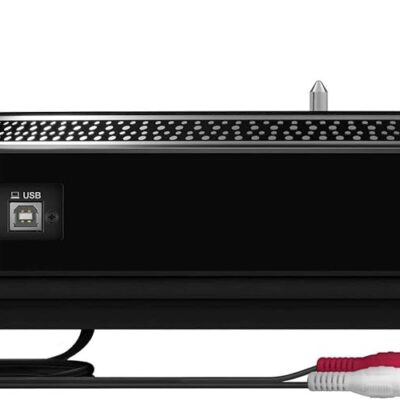 71us1Dw3aPL. AC SL1500 Pioneer DJM-250MK2 2-channel DJ Mixer with Pioneer PLX-500 Direct Drive Turntables (Pair)