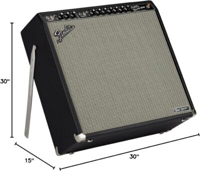 Fender Tone Master Super Reverb Guitar Amplifier, Black, with 2-Year Warranty