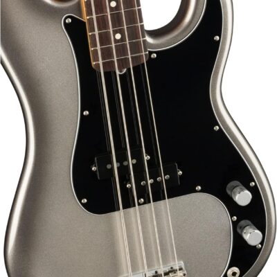 Fender American Professional II Precision Bass, Mercury, Rosewood Fingerboard
