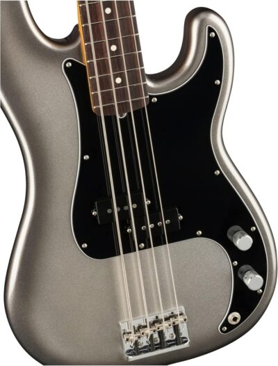 Fender American Professional II Precision Bass, Mercury, Rosewood Fingerboard