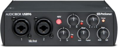 71v2DxXotL. AC SL1500 PreSonus AudioBox 96 25th Anniversary USB Audio Interface with Studio One Artist DAW Recording Software