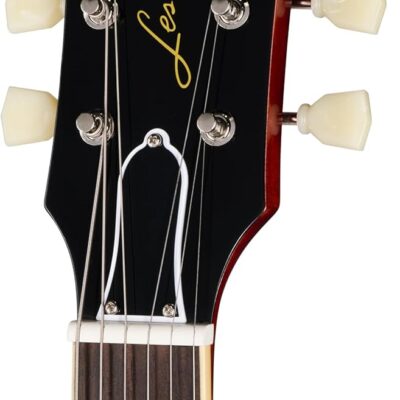 Epiphone Inspired by Gibson Custom 1959 Les Paul Standard Reissue, Deep Cherry Sunburst with Case