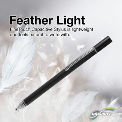 BoxWave Stylus Pen Compatible with DiGiCo Quantum 338 – FineTouch Capacitive Stylus, Super Precise Stylus Pen – Jet Black