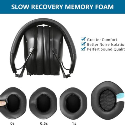 71wnFj41sHL. AC SL1500 GVOEARS Ear Pads Replacement for V-Moda Crossfade 3 Wireless Crossfade M-100 Master Crossfade 2 Wireless Crossfade Wireless Crossfade M-100 Crossfade LP2 / LP, with Protein Leather Memory Foam