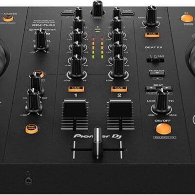 71wnhYz1kML. AC SL1500 Pioneer DJ DDJ-FLX4 2-deck Rekordbox and Serato DJ Controller – Graphite