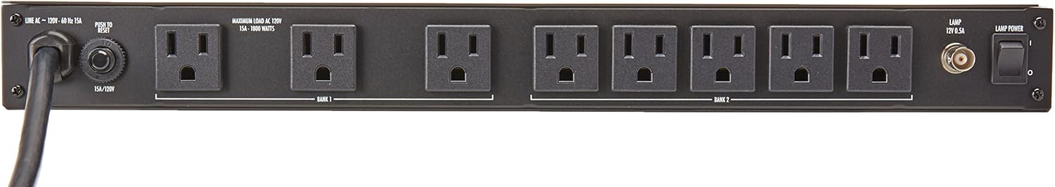 Furman PL-8C 15 Amp, Advanced Level Power Conditioning, SMP, EVS, LiFT, 9 Outlets, Pullout LED Lights, Isolated Outlet Banks
