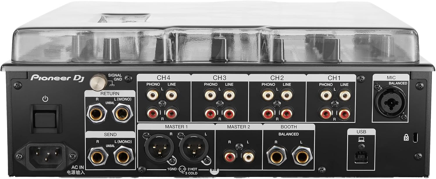 Decksaver Pioneer DJM-750MK2 Impact Resistant Polycarbonate Cover