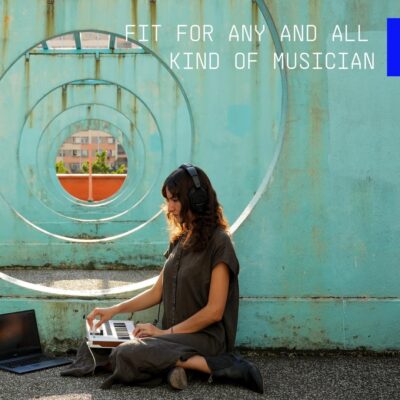 71xdc218TL. AC SL1080 Arturia MiniLab 3 – Universal MIDI Controller for Music Production, with All-in-One Software Package – 25 Keys, 8 Multi-Color Pads – White