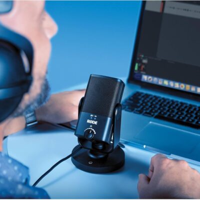 71xrM45mM4L. AC SL1500 Rode NT-USB Mini USB Microphone for Podcasting, Streaming, Gaming and Vocal Recording with Rode SC17 USB-C to USB-C Cable (5)