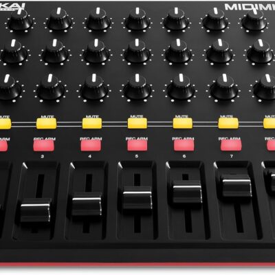 71xy8vte8qL. AC SL1500 Akai Professional MIDImix – USB MIDI Controller Mixer with Assignable Faders and Master Fader, 24 Knobs and 16 Buttons, 1 to 1 Mapping With Ableton Live