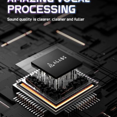 71zLEOkZZKL. AC SL1500 ALABS Fxcaster Podcast Equipment Bundle – All-in-One Podcasting Starter Setup with 7-Channel Soundboard, Audio Interface, and 25mm Diaphragm XLR Microphone for Live Streaming, Recording, and TikTok